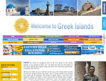 Tablet Screenshot of greek-islands.us